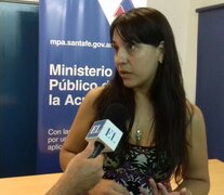 La fiscal Alejandra del Río Ayala