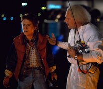 Marty McFly (Michael J. Fox) y el Doc Brown (Christopher Lloyd), personajes eternos.