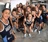 Las Gigantes, el seleccionado femenino de básquet. (Fuente: CABB) (Fuente: CABB) (Fuente: CABB)