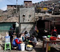 Olla popular en Perú.  (Fuente: EFE) (Fuente: EFE) (Fuente: EFE)