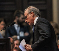 Carlos Rosenkrantz, presidente de la Corte Suprema. (Fuente: Bernardino Avila) (Fuente: Bernardino Avila) (Fuente: Bernardino Avila)