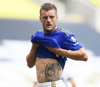 Jamie Vardy, un goleador que triunfó después de los 25 años. (Fuente: AFP) (Fuente: AFP) (Fuente: AFP)