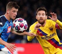 Barcelona sacó un valioso empate 1-1 del Estadio San Paolo de Nápoles. (Fuente: AFP) (Fuente: AFP) (Fuente: AFP)