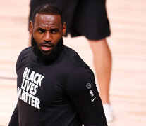 A LeBron James no le importa lo que pueda hacer Trump. (Fuente: AFP) (Fuente: AFP) (Fuente: AFP)