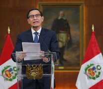 Presidente del Perú Martín Vizcarra, enfrentado a su legislativo. (Fuente: EFE) (Fuente: EFE) (Fuente: EFE)