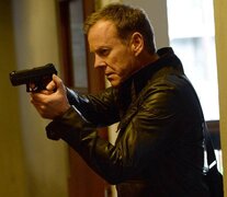 Sutherland como el agente renegado Jack Bauer.