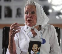 Nora Cortiñas, Madre de Plaza de Mayo.  (Fuente: Alejandro Leiva) (Fuente: Alejandro Leiva) (Fuente: Alejandro Leiva)