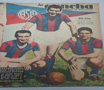 Farro, Pontoni y Martino, el Trío de Oro de San Lorenzo en aquella gira inolvidable.