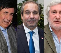 Jaime Durán Barba, Nicolás Caputo y Julio Conte Grand, entre los que tuvieron líneas.