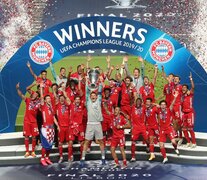 El Bayern Múnich, un campeón que quedará en la historia de la Champions. (Fuente: AFP) (Fuente: AFP) (Fuente: AFP)