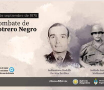 Sin hacer referencia a los delitos de lesa humanidad que cometió la fuerza en el Operativo Independencia, el Ejército argentino reivindicó a efectivos que murieron “en cumplimiento del deber militar”. 