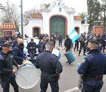 La protesta &amp;quot;se transformó con el paso de las horas en una amenaza real al normal funcionamiento del Estado&amp;quot;, advirtió la CGT.  (Fuente: Enrique García Medina) (Fuente: Enrique García Medina) (Fuente: Enrique García Medina)