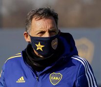 Russo vuelve, pero con los cuidados necesarios. (Fuente: Foto Prensa Boca) (Fuente: Foto Prensa Boca) (Fuente: Foto Prensa Boca)