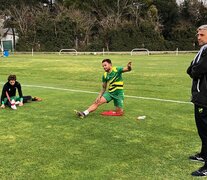 Crespo quiere sumar más goles para los suyos. (Fuente: Foto Prensa Defensa y Justicia) (Fuente: Foto Prensa Defensa y Justicia) (Fuente: Foto Prensa Defensa y Justicia)