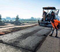 Avanzan las obras viales. (Fuente: NA) (Fuente: NA) (Fuente: NA)