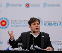 Axel Kicillof destacó el esfuerzo de la provincia para ayudar al sector privado.