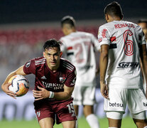 Borré iguala para River en el Morumbí.