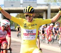 Tadej Pogacar, el sorprendente campeón del Tour de Francia.  (Fuente: Prensa Tour de Francia) (Fuente: Prensa Tour de Francia) (Fuente: Prensa Tour de Francia)