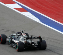 Lewis Hamilton, no pudo este domingo alcanzar a Schumi. (Fuente: AFP) (Fuente: AFP) (Fuente: AFP)