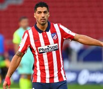 Luis Suárez, un debut a puro gol en el Atlético. (Fuente: AFP) (Fuente: AFP) (Fuente: AFP)