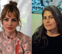 Dolores Fonzi (Cine y TV) y Selva Almada (Literatura), dos de las premiadas.