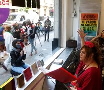 Desde el Mu trinchera Boutique, en Riobamba 143, Susy Shock ofrece su performance personalizada.   (Fuente: Leandro Teysseire) (Fuente: Leandro Teysseire) (Fuente: Leandro Teysseire)