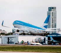 Aerolíneas volará desde Ezeiza hasta que terminen de refaccionar el Aeroparque.  (Fuente: NA) (Fuente: NA) (Fuente: NA)