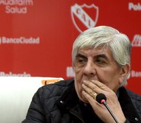 Hugo Moyano, al frente de Independiente. (Fuente: NA) (Fuente: NA) (Fuente: NA)