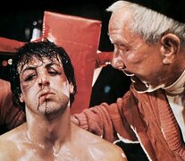 Stallone en la primera &amp;quot;Rocky&amp;quot;, ganadora del Oscar a la mejor película.