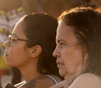 Letícia y Heliana, madre e hija, en un momento de tregua entre ellas. 