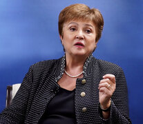 La titular del FMI, Kristalina Georgieva, en línea con la mirada de Guzmán sobre la salida de la crisis.  (Fuente: AFP) (Fuente: AFP) (Fuente: AFP)