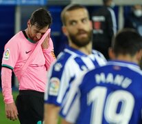 Messi y otro partido para el olvido del Barcelona. (Fuente: AFP) (Fuente: AFP) (Fuente: AFP)