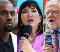 Kanye West, Jo Jorgensen y Howie Hawkins. (Fuente: AFP) (Fuente: AFP) (Fuente: AFP)