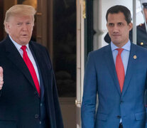 Trump recibió a Guaidó en la Casa Blanca en febrero de este año.  (Fuente: EFE) (Fuente: EFE) (Fuente: EFE)