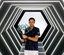 Daniil Medvedev se perfila como uno de los candidatos en el Masters de Londres. (Fuente: EFE) (Fuente: EFE) (Fuente: EFE)