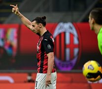 Zlatan lleva ocho goles en siete fechas disputadas en la Serie A (Fuente: AFP) (Fuente: AFP) (Fuente: AFP)