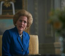 Gillian Anderson encarna a la Primera ministra británica.