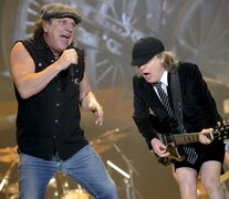 Brian Johnson &amp;amp; Angus Young, socios para el rock&amp;#39;n&amp;#39;roll. (Fuente: EFE) (Fuente: EFE) (Fuente: EFE)