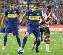 Fernando Gago vivió los mejores momentos de su carrera con la camiseta de Boca. (Fuente: Alejandro Leiva) (Fuente: Alejandro Leiva) (Fuente: Alejandro Leiva)