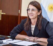 La ex ministra María Eugenia Bielsa.