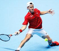 Schwartzman tuvo una actuación muy irregular y lo pagó con la derrota. (Fuente: ATP) (Fuente: ATP) (Fuente: ATP)