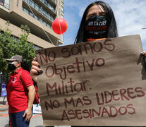 Protesta contra el gobierno de Duke de la multisectorial en Bogotá. (Fuente: EFE) (Fuente: EFE) (Fuente: EFE)