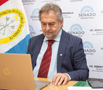 El senador nacional Roberto Mirabella.