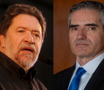 Claudio Lozano (Banco Nación). Roberto Arias (Ministerio de Economía).