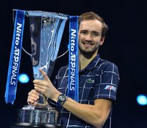 El ruso Daniil Medvedev, conquistó el noveno título de su carrera. 