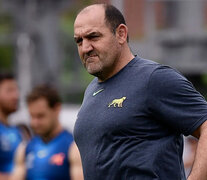 Mario Ledesma, DT de Los Pumas. (Fuente: AFP) (Fuente: AFP) (Fuente: AFP)