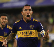 Carlos Tevez, capitán de Boca.