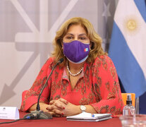 La ministra Sonia Martorano