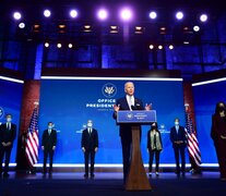 Biden presenta a su equipo diplomático y de seguridad en Wilmington, Delaware. (Fuente: AFP) (Fuente: AFP) (Fuente: AFP)