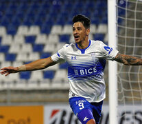 Zampedri es goleador en Universidad Católica de Chile